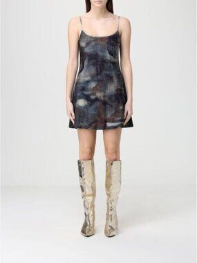 Diesel Dress Woman Grey